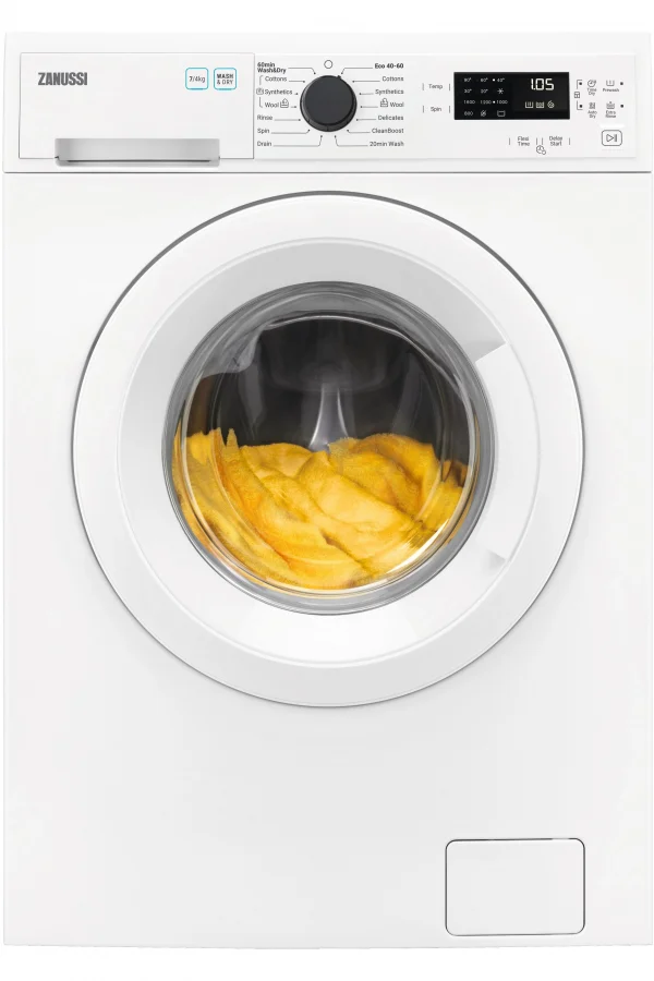 Zanussi ZWD76NB4PW 7Kg / 4Kg Washer Dryer with 1600 rpm - White
