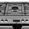 beko range cooker dual fuel 5 gas rings wok burner galway tuam