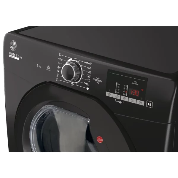 Hoover-HLEC9DGB-NFC-9kg-Condenser-Tumble-Dryer-Black_dalyselectrical_tuam_galway_ireland_connacht_Munster_dublin_mayo_castlebar_knocknacarra_black-washer-and-dryer-matching_clare_limerick_athlone