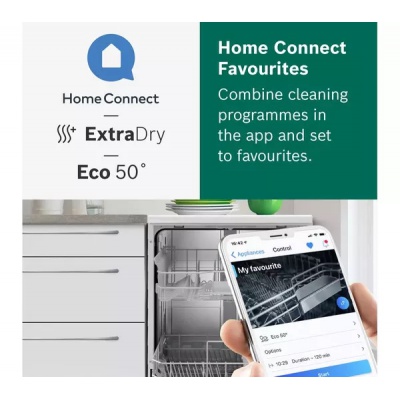 Bosch Serie 2 SMS2ITW08G WiFi Dishwasher with 12 Place Setting - Smart Home Appliance on Dalys_Electrical_Galway_ Ireland